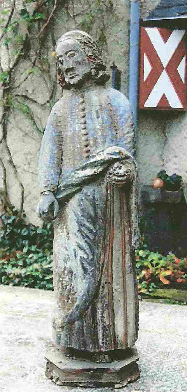 Die hölzerne Figur des Josef