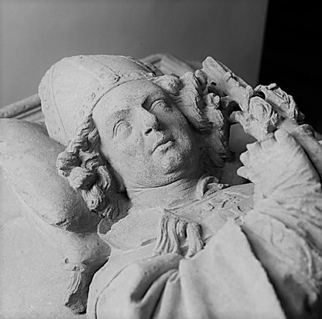 Grabplatte Jakobs I. von Sierck, Foto: Rudolf Schneider. Museum am Dom Trier