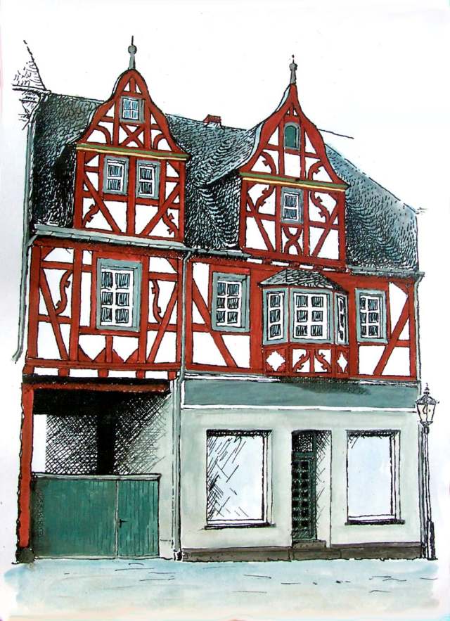 La maison après la dernière restauration en 2003